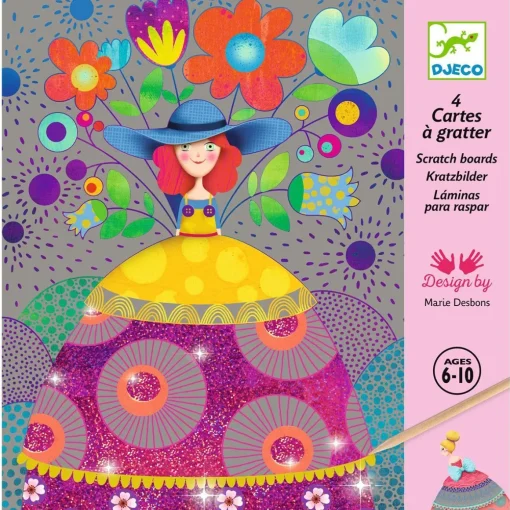 Beautiful Ball Dresses Scratch Cards