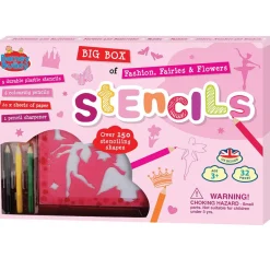 Big Box of Stencils - Fashion, Fairies & Flowers