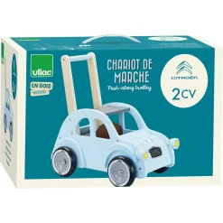 Blue Car Baby Walker