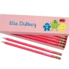 Box of 12 Named HB Pencils - Little Monsters