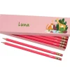 Box of 12 Named HB Pencils - Jungle Safari