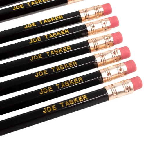 Box of 12 Personalised HB Pencils