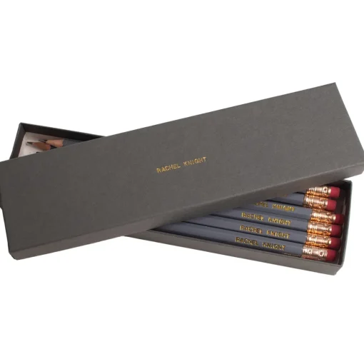 Box of 12 Personalised HB Pencils