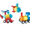 123 Build It - Rocket-Train-Helicopter