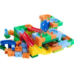 Building Brick Marble Run