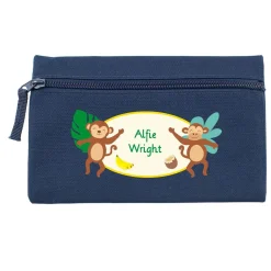 Cheeky Monkey Personalised Pencil Case