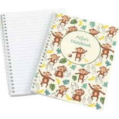 Cheeky Monkey Personalised Notebook