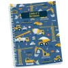 Construction Site Personalised Notebook