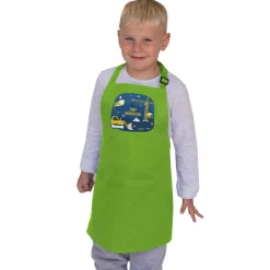 Construction Site Personalised Apron - Age 3-6