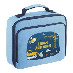 Construction Site Personalised Lunch Bag