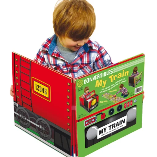 Convertible Book - Train