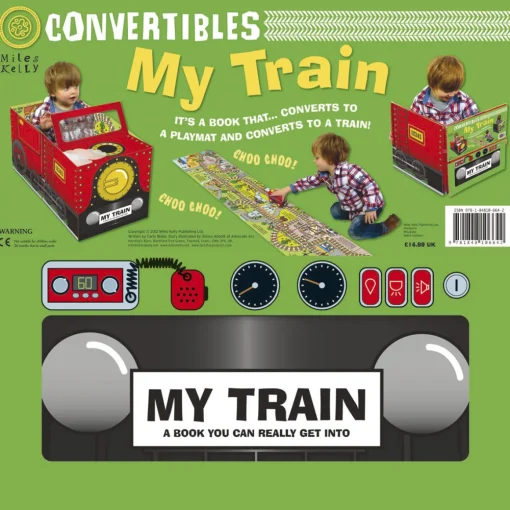 Convertible Book - Train