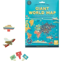Create Your Own Giant World Map