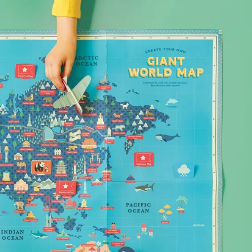 Create Your Own Giant World Map