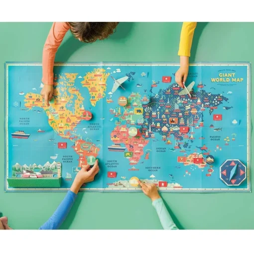 Create Your Own Giant World Map