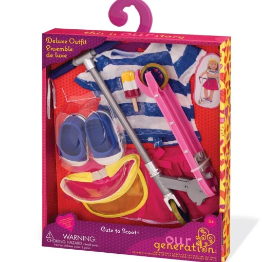 Cute to Scoot Doll's Outfit