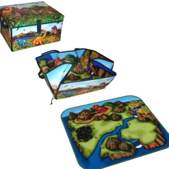 Dinosaur Zip Bin and Playmat