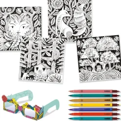 Fantasy Forest 3D Colouring