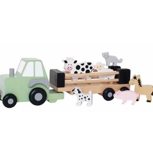 Farm Tractor and Animals