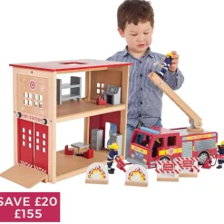 Fire Station & Engine Bundle
