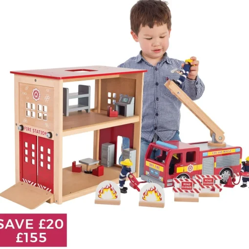 Fire Station & Engine Bundle