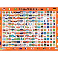 Flags & Capitals Placemat