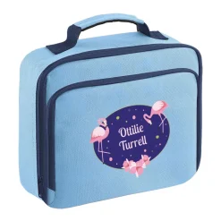 Flamingos Personalised Lunch Bag