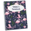 Flamingos Personalised Notebook