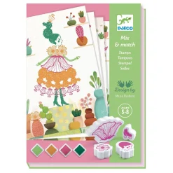 Flower Girls Stamping Set