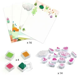 Flower Girls Stamping Set