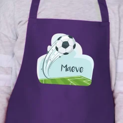 Football Personalised Apron - Age 7-10