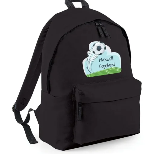 Football Personalised Backpack