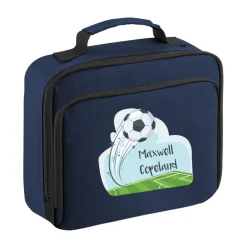 Football Personalised Lunch Bag