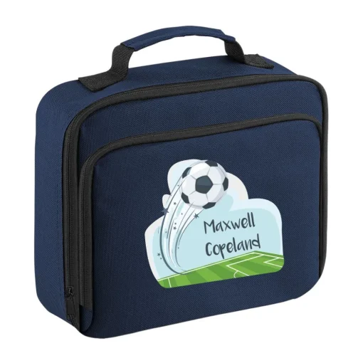 Football Personalised Lunch Bag