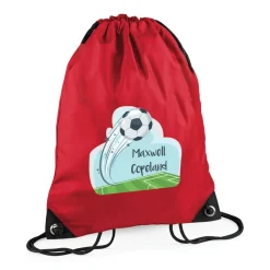 Football Personalised Swim Bag