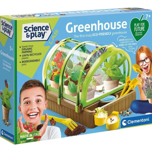 Greenhouse Vegetable & Herb Garden