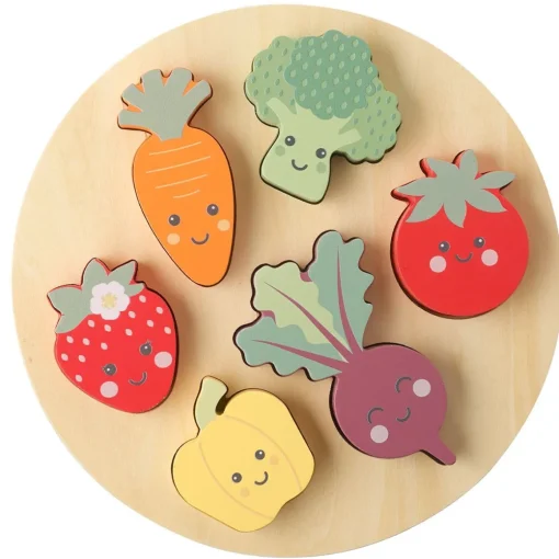 Happy Veggies Puzzle