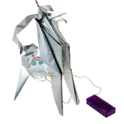 Holographic Light Up Origami Unicorn