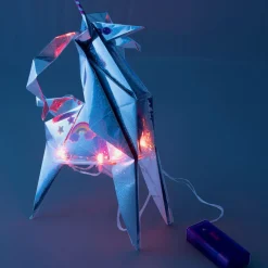 Holographic Light Up Origami Unicorn