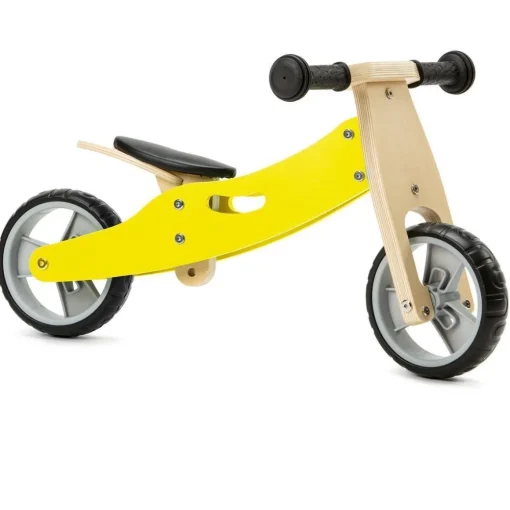 2 in 1 Bike - Yellow (Tricycle / Balance Bike)