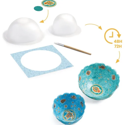 In the Sea - Paper Bowl Craft