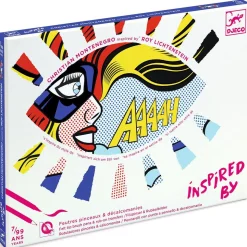 Inpsired by Roy Lichtenstein - Superheroes Art