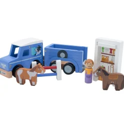 Jeep and Horse Trailer