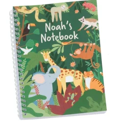 Jungle Safari Personalised Notebook