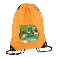Jungle Safari Personalised Swim Bag