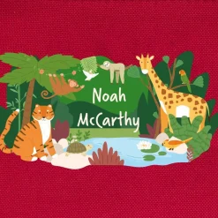 Jungle Safari Personalised Pencil Case