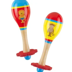 Lion & Monkey Maracas