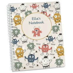 Little Monsters Personalised Notebook