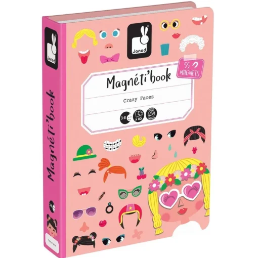 Magneti'book - Crazy Faces (girls)