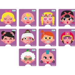 Magneti'book - Crazy Faces (girls)